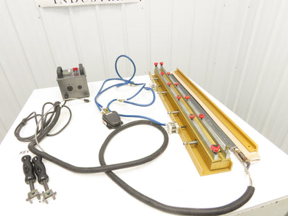 Belt Splice Hot Heat Press Melt Splicing 36" Hot Bar 40" Pneumatic Jig 120VAC
