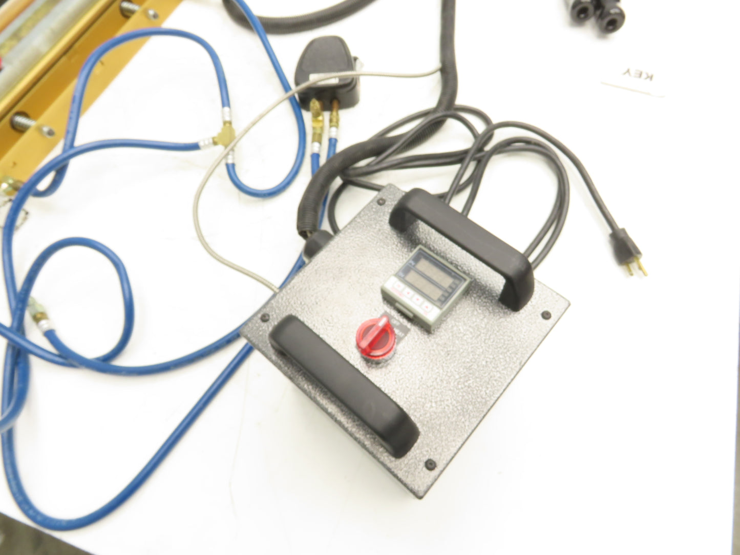 Belt Splice Hot Heat Press Melt Splicing 36" Hot Bar 40" Pneumatic Jig 120VAC