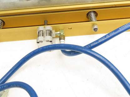 Belt Splice Hot Heat Press Melt Splicing 36" Hot Bar 40" Pneumatic Jig 120VAC