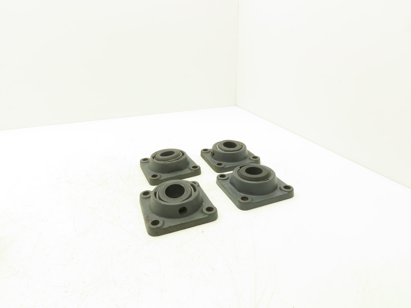 Metcar 12164 4-Bolt Flange Block Graphite Bearing 1-3/16" Bore Lot of 4