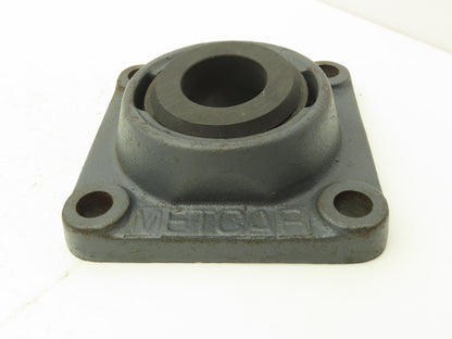 Metcar 12164 4-Bolt Flange Block Graphite Bearing 1-3/16" Bore Lot of 4