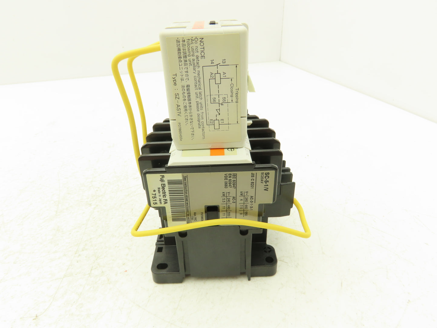 Fuji Electric SC-5-1/V IEC Magnetic Contactor 690VAC 7.5Hp