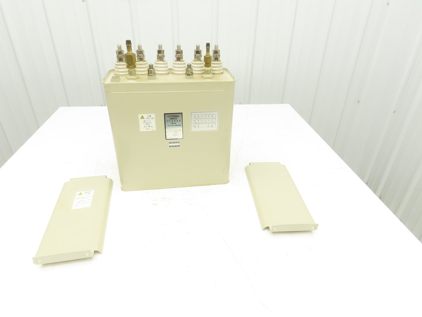 Shizuki Electric FL75B286K BMY5A Water Cooled Power Capacitor 750V 9kHz
