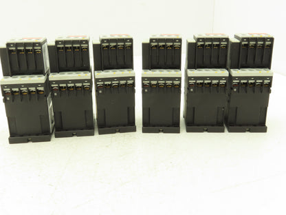 Siemens 3RH1244-1BB40 SIRIUS Contactor Relay 4NO + 4NC 24VDC Coil Lot of 6