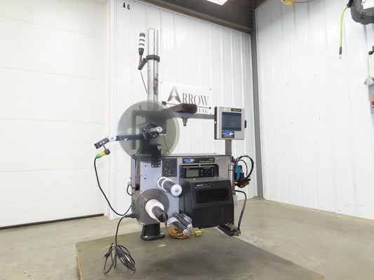 CTM 3600A-S84-EX High Speed Label Applicator SATO Thermal Printer 5" Width