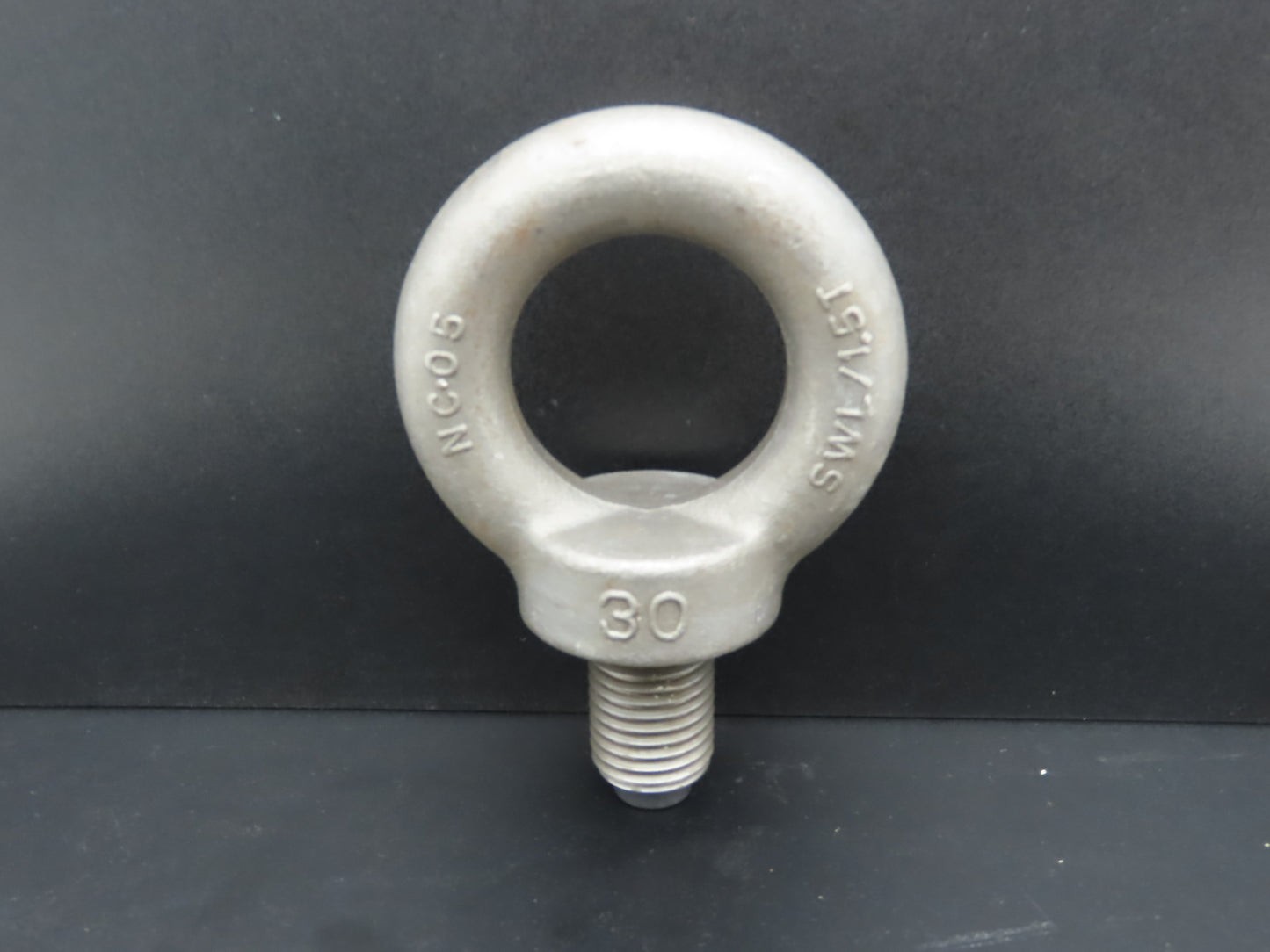 SWL 1.5T M30 x 3.5 Metric Shoulder Eye Bolt 45mm Shank NC-05  Lot of 3