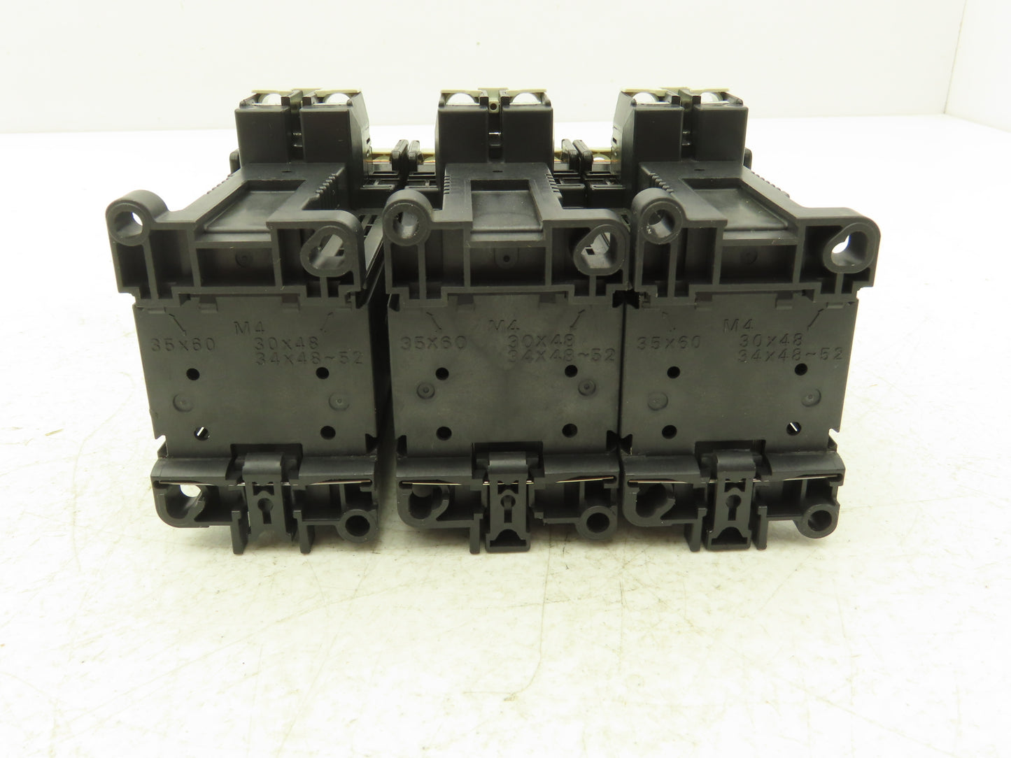 Fuji Electric SH-4/G Contactor Relay 600VAC 1.2A 24VDC Coil 4NO Lot of 3