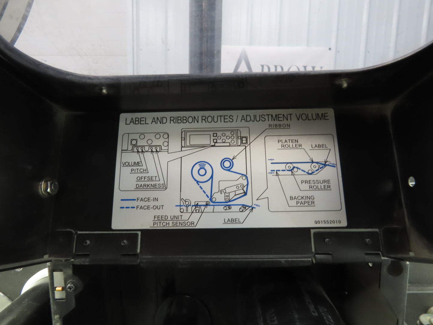 CTM 3600-PA High Speed Label Applicator SATO Thermal Printer Mobile