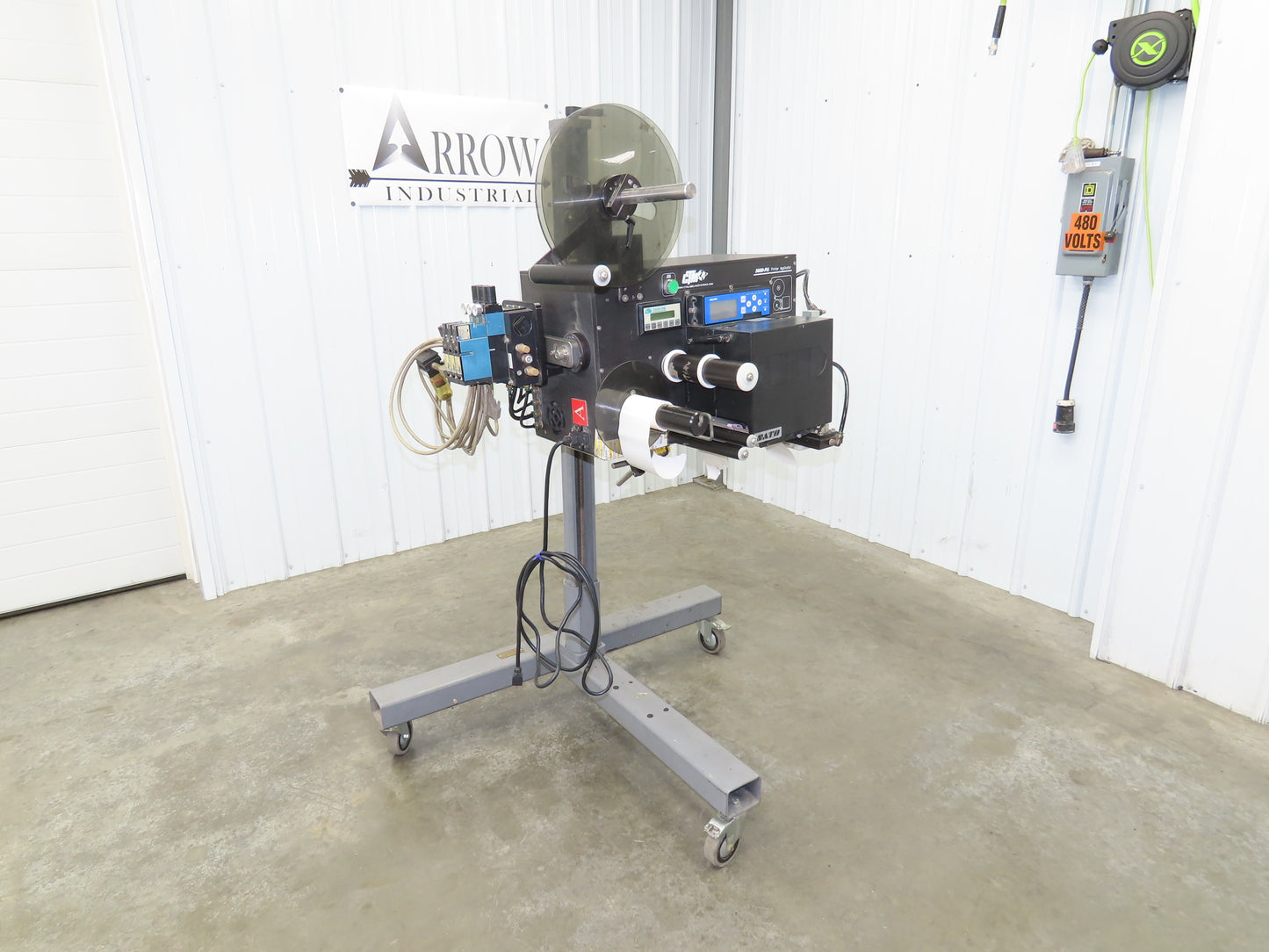 CTM 3600-PA High Speed Label Applicator SATO Thermal Printer Mobile