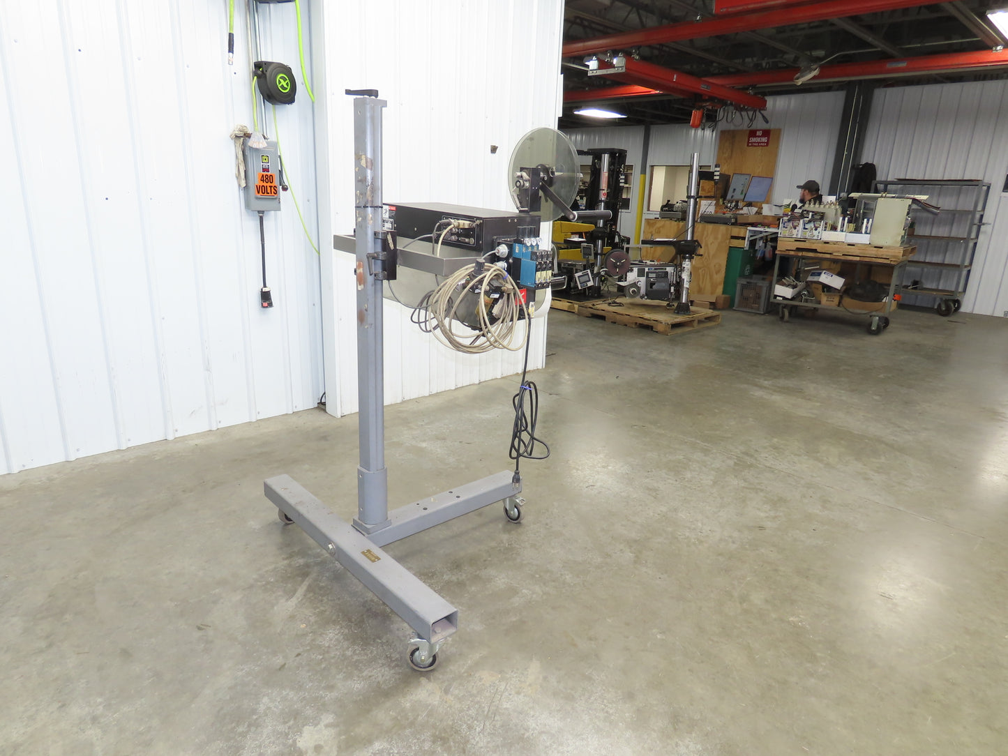 CTM 3600-PA High Speed Label Applicator SATO Thermal Printer Mobile