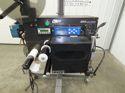 CTM 3600-PA High Speed Label Applicator SATO Thermal Printer Mobile