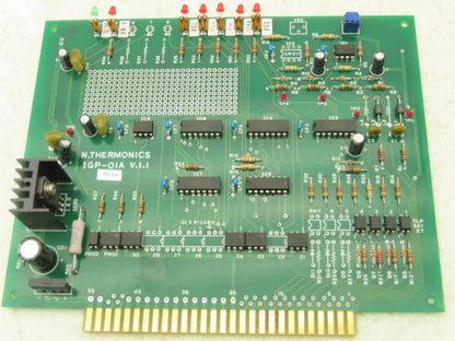 N Thermonics IGP-0IA V.I.I Printed Circuit Control Board PCB