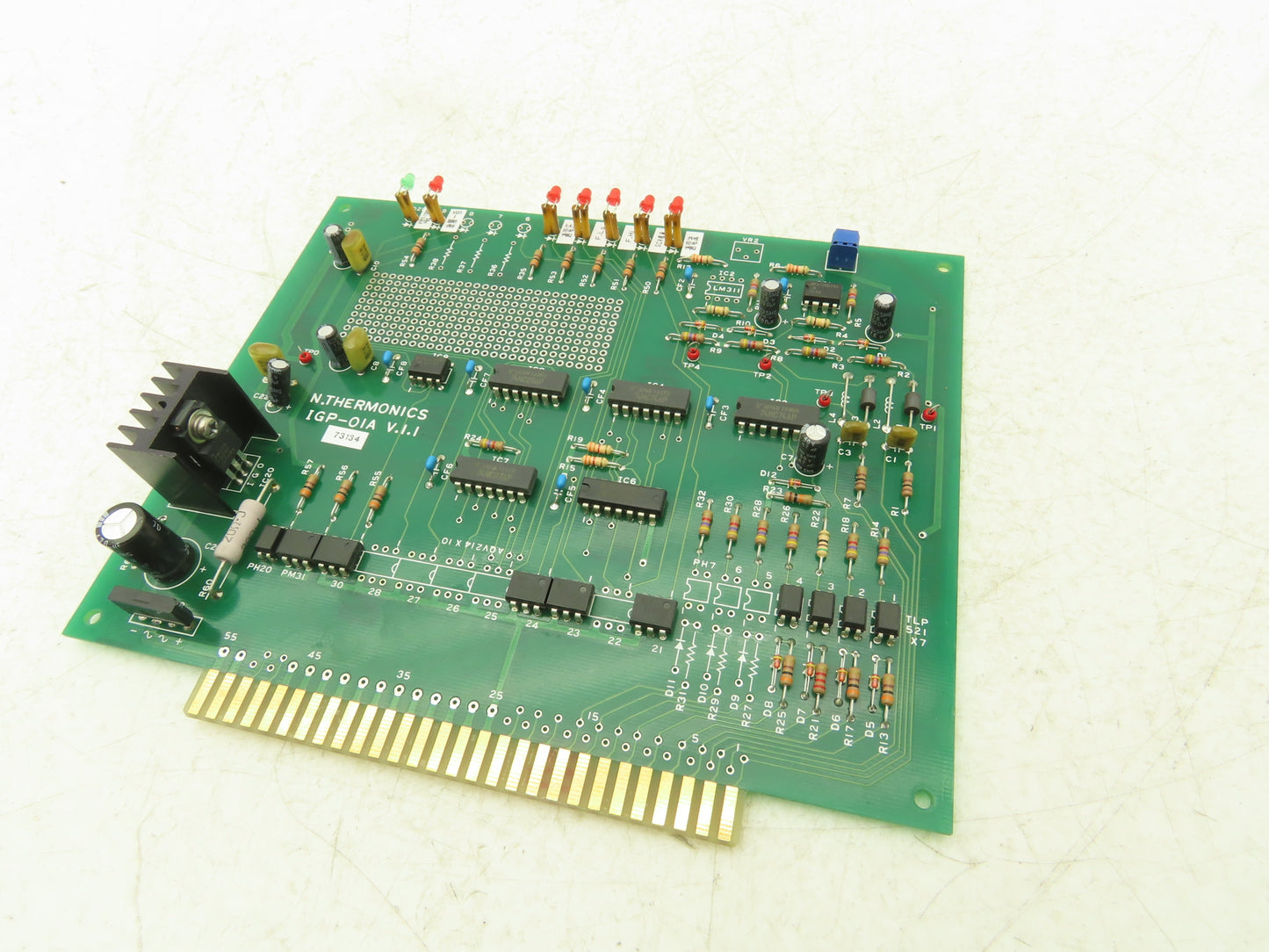 N Thermonics IGP-0IA V.I.I Printed Circuit Control Board PCB