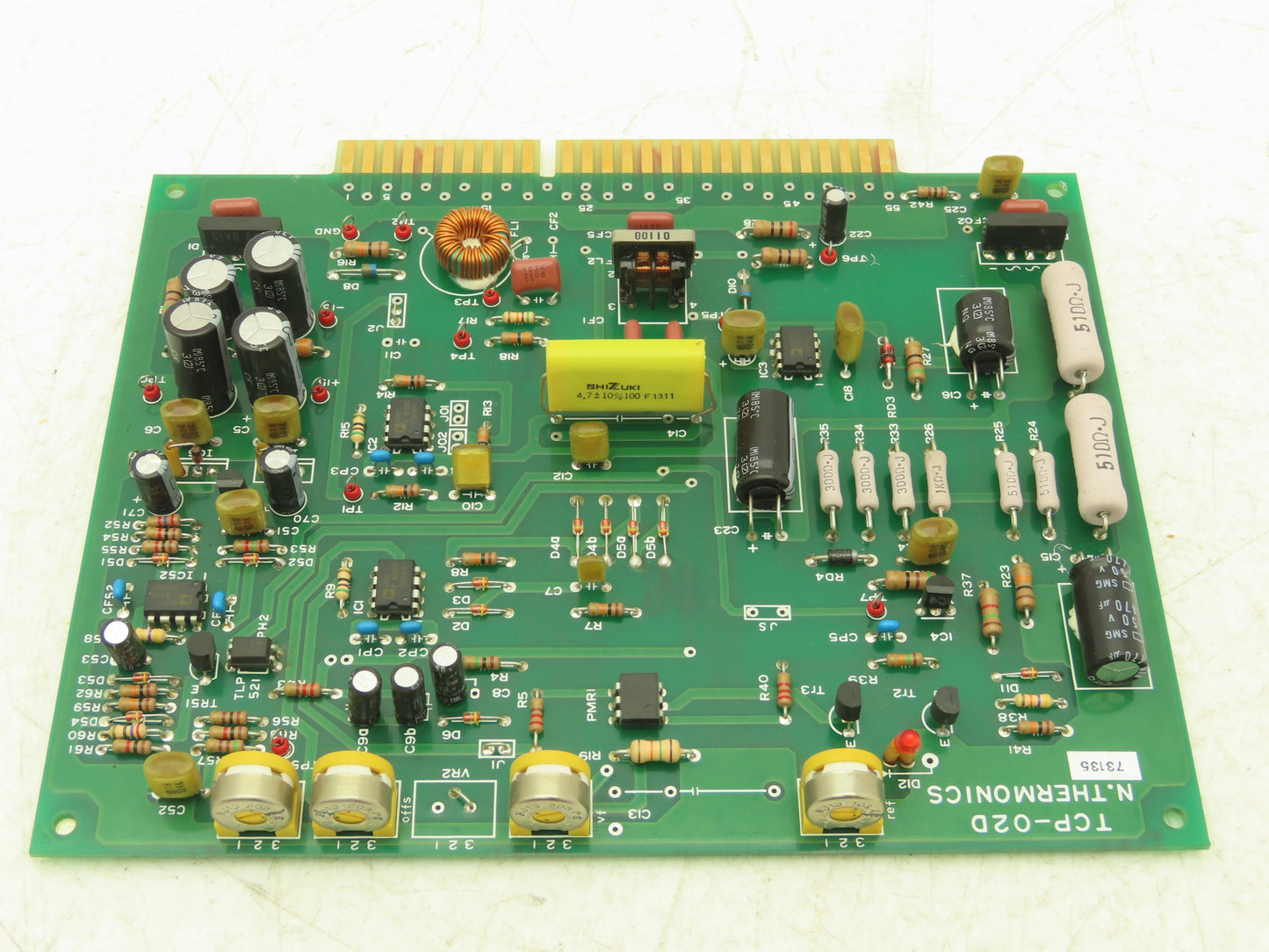 N Thermonics TCP-02D Printed Circuit Control Board PCB
