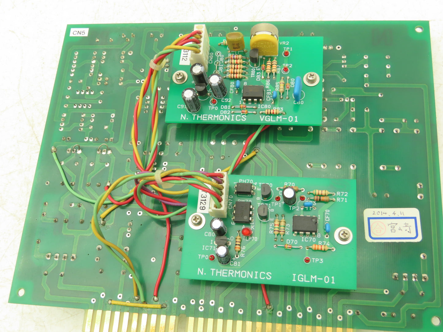 N Thermonics TCP-02D Printed Circuit Control Board PCB VGLM-01 & IGLM-01