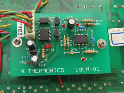 N Thermonics TCP-02D Printed Circuit Control Board PCB VGLM-01 & IGLM-01