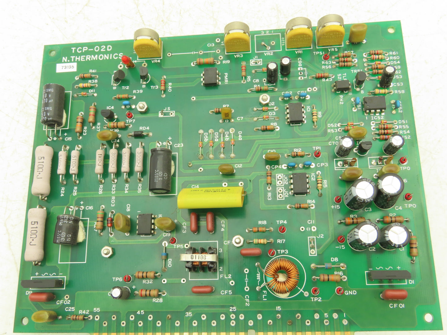 N Thermonics TCP-02D Printed Circuit Control Board PCB VGLM-01 & IGLM-01