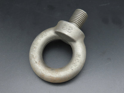 SWL 1.5T M30 x 3.5 Metric Shoulder Eye Bolt 45mm Shank NC-04  Lot of 3