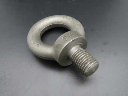 SWL 1.5T M30 x 3.5 Metric Shoulder Eye Bolt 45mm Shank NC-04  Lot of 3