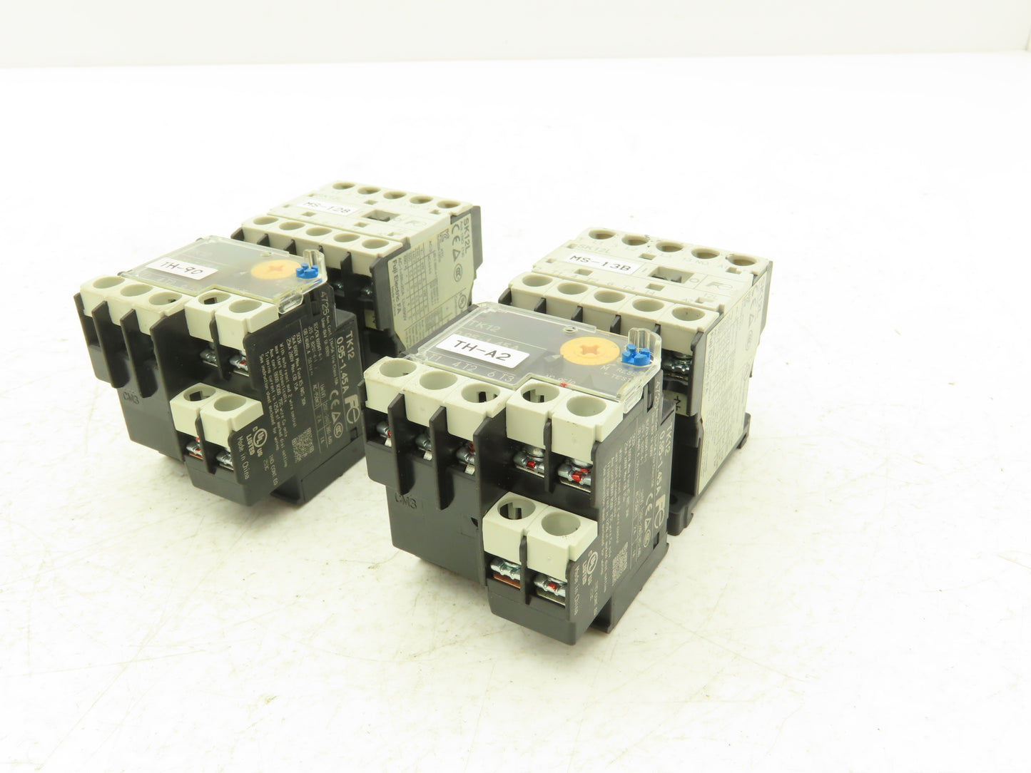 Fuji SK12L Motor Starter Contactor 5.5kW 600V & Overload .95-1.45A Lot of 2