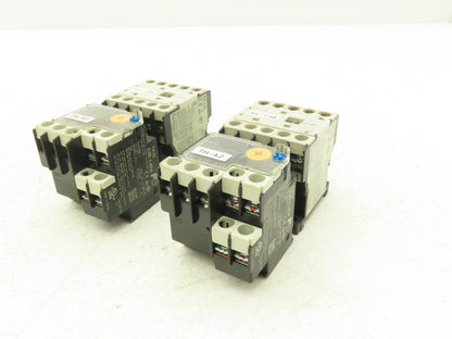 Fuji SK12L Motor Starter Contactor 5.5kW 600V & Overload .95-1.45A Lot of 2