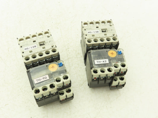 Fuji SK12L Motor Starter Contactor 5.5kW 600V & Overload .95-1.45A Lot of 2