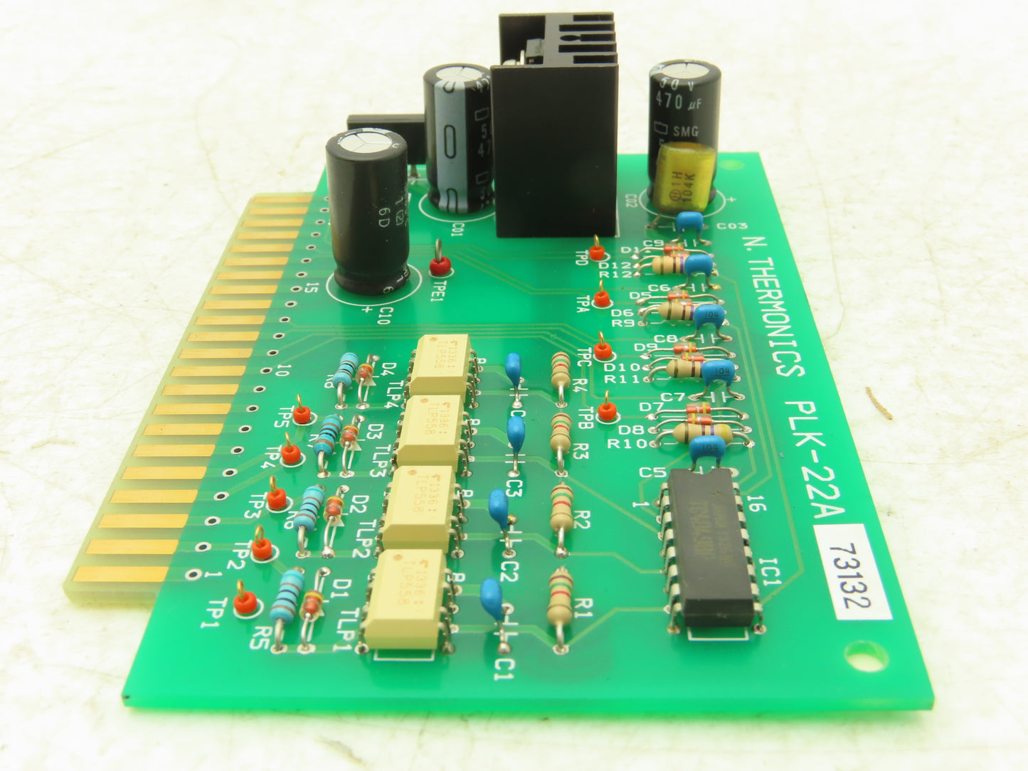 N Thermonics PLK-22A Printed Circuit Control Board PCB Card