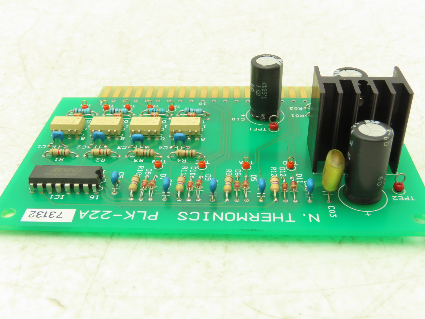 N Thermonics PLK-22A Printed Circuit Control Board PCB Card