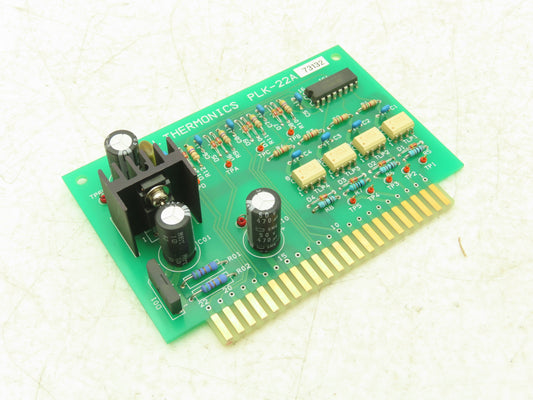 N Thermonics PLK-22A Printed Circuit Control Board PCB Card