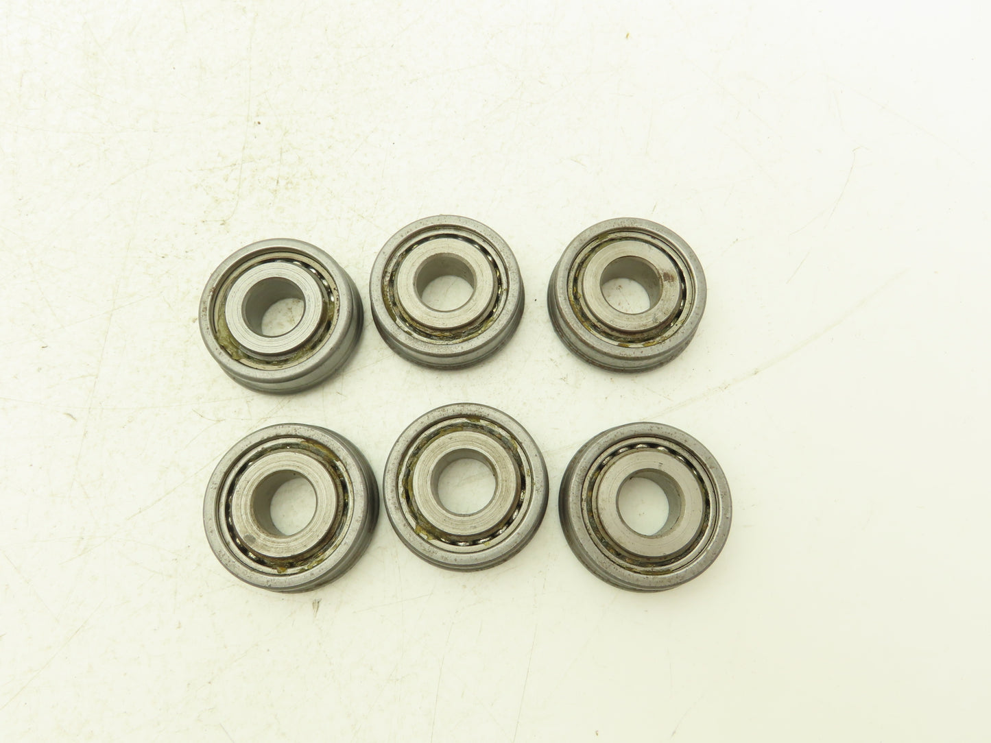 Nice 5875 Flanged Ball Bearing Open .750" Bore x 2.0" OD x .718" Width Lot of 6