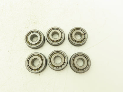 Nice 5875 Flanged Ball Bearing Open .750" Bore x 2.0" OD x .718" Width Lot of 6