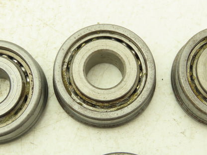 Nice 5875 Flanged Ball Bearing Open .750" Bore x 2.0" OD x .718" Width Lot of 6