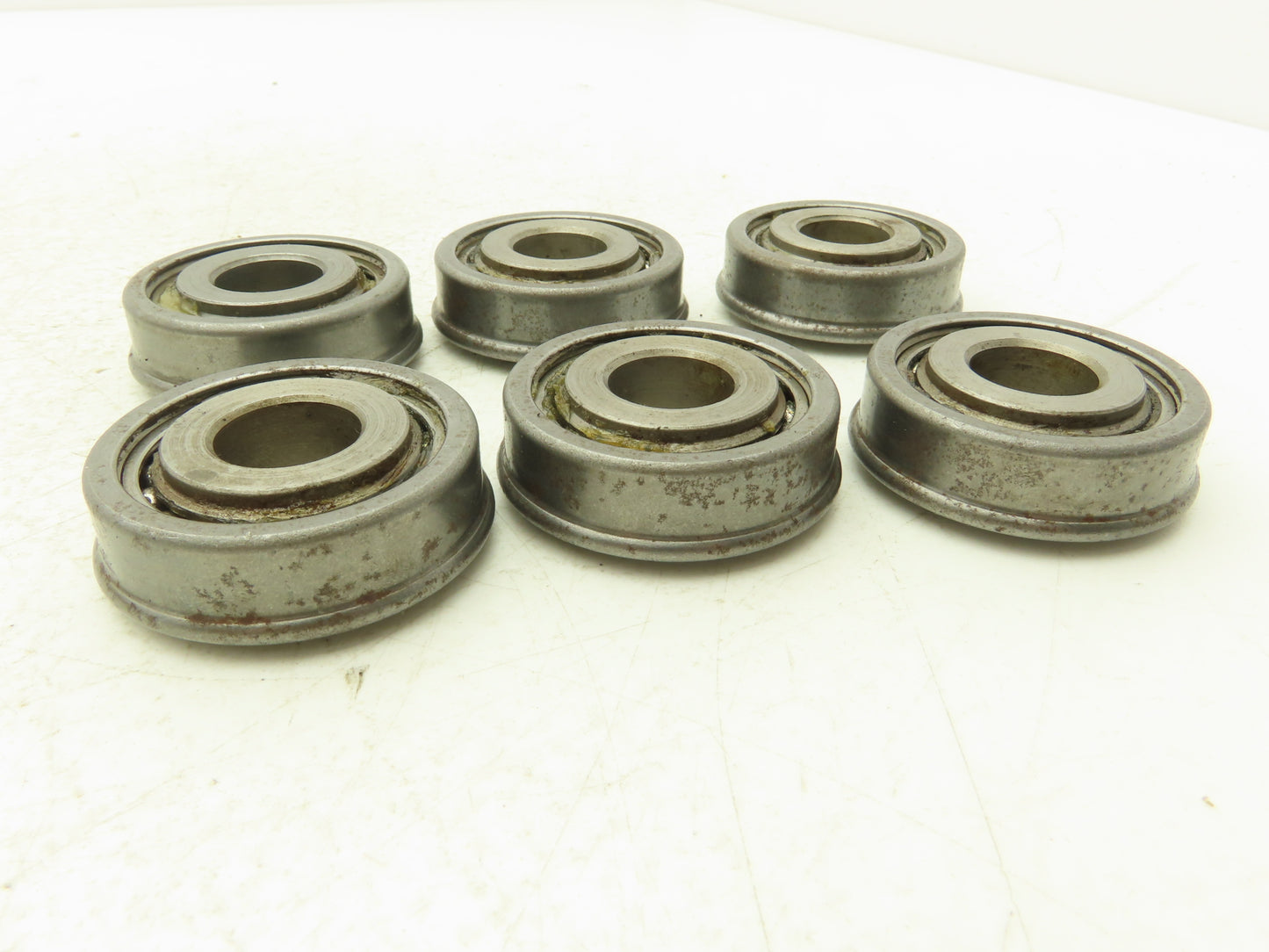 Nice 5875 Flanged Ball Bearing Open .750" Bore x 2.0" OD x .718" Width Lot of 6