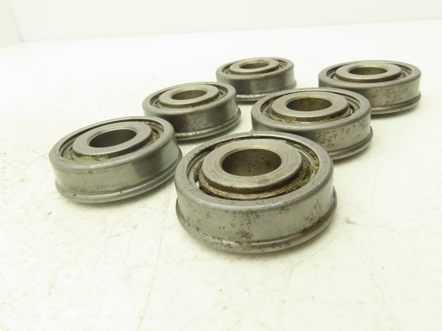 Nice 5875 Flanged Ball Bearing Open .750" Bore x 2.0" OD x .718" Width Lot of 6