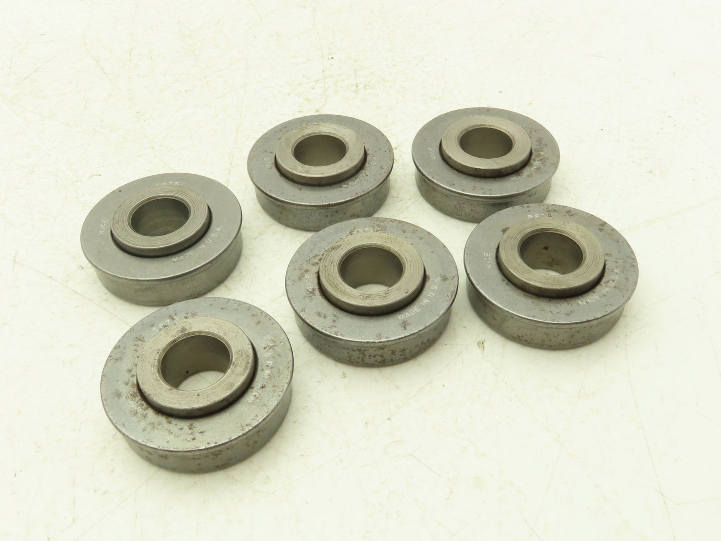 Nice 5875 Flanged Ball Bearing Open .750" Bore x 2.0" OD x .718" Width Lot of 6