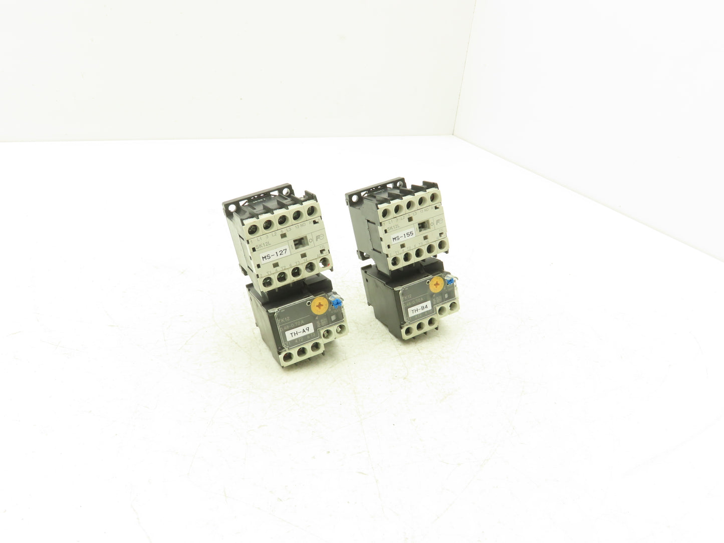 Fuji SK12L Motor Starter Contactor 5.5kW 600V & Overload .48-0.72A Lot of 2