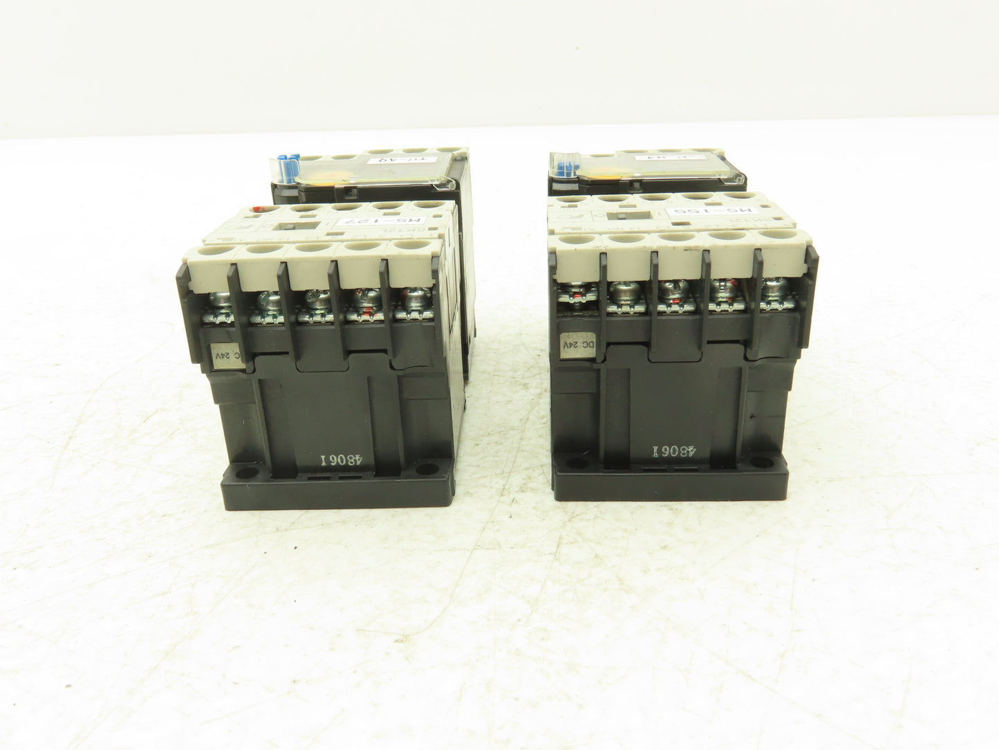 Fuji SK12L Motor Starter Contactor 5.5kW 600V & Overload .48-0.72A Lot of 2