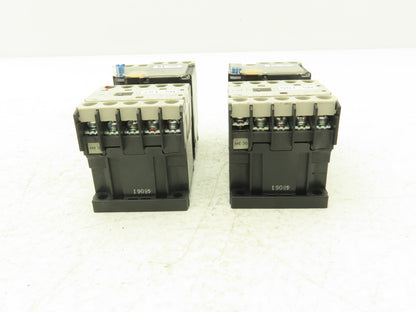 Fuji SK12L Motor Starter Contactor 5.5kW 600V & Overload .48-0.72A Lot of 2