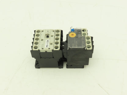 Fuji SK12L Motor Starter Contactor 5.5kW 600V & Overload 0.8-1.2A Lot of 2