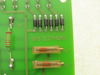 SMS Elotherm 70602021-001/C Printed Circuit Control Board PCB Card
