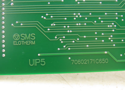 SMS Elotherm UIP 5 SMD Printed Circuit Control Board PCB Card 70602171-001/F