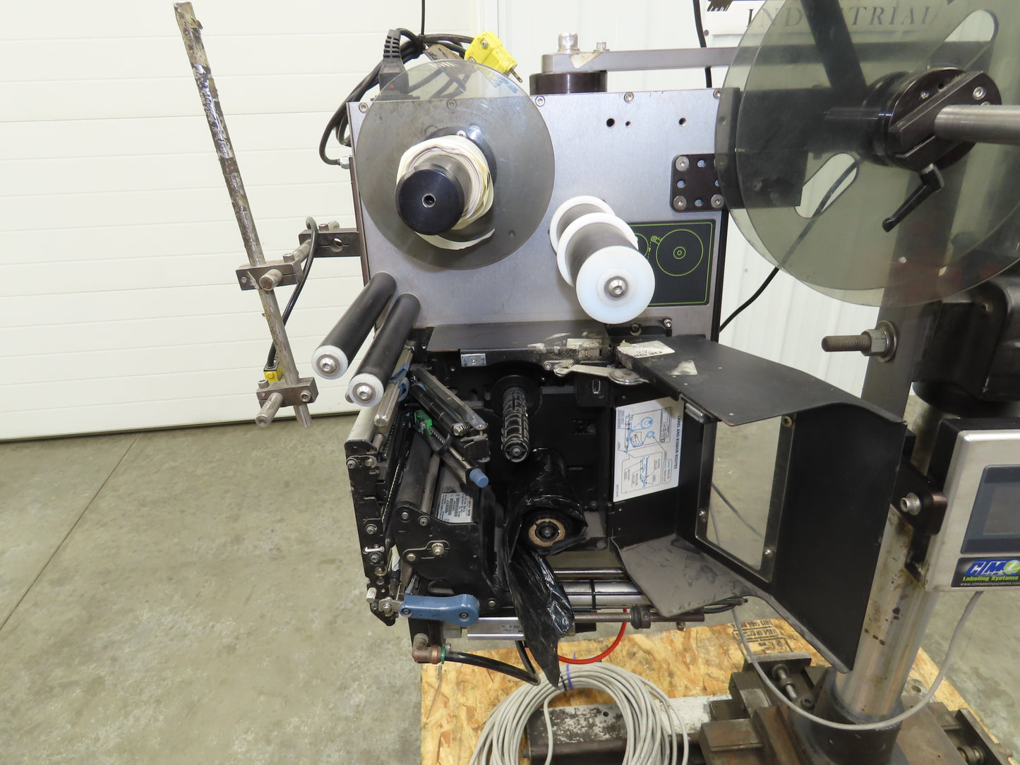 CTM 3600A-S84-EX High Speed Label Applicator SATO Thermal Printer Slide Stand