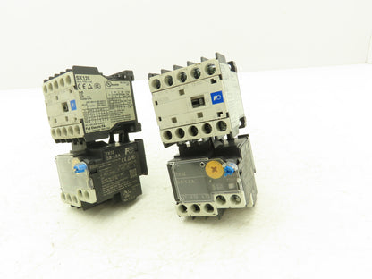 Fuji SK12L Motor Starter Contactor 5.5kW 600V & Overload 0.8-1.2A Lot of 2
