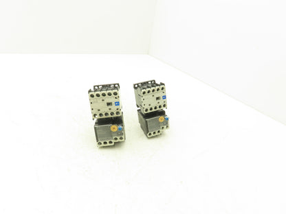 Fuji SK12L Motor Starter Contactor 5.5kW 600V & Overload 0.8-1.2A Lot of 2