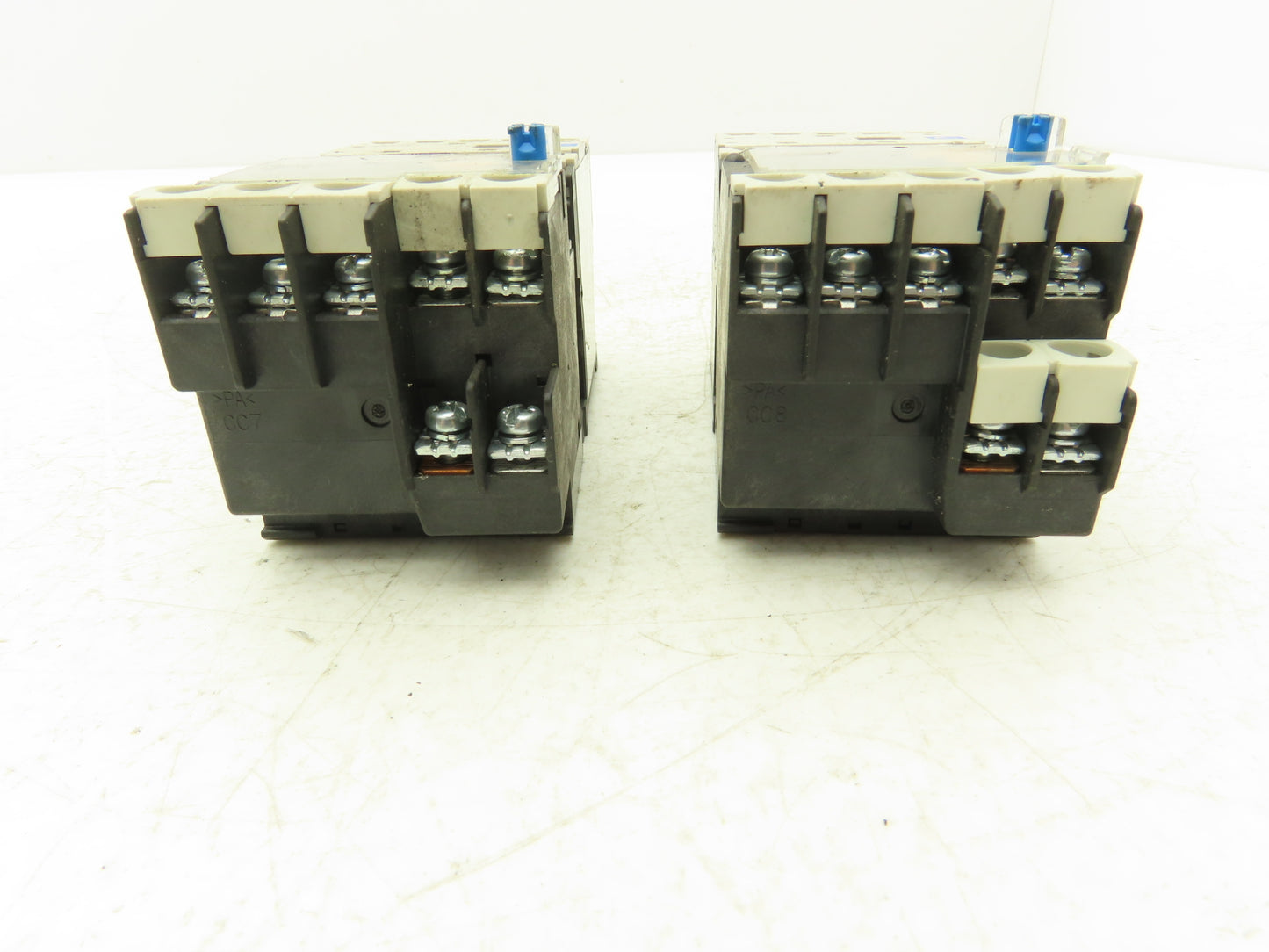 Fuji SK12L Motor Starter Contactor 5.5kW 600V & Overload 0.8-1.2A Lot of 2