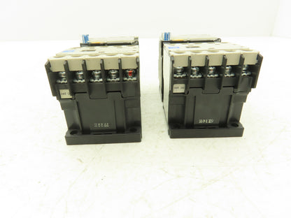 Fuji SK12L Motor Starter Contactor 5.5kW 600V & Overload 0.8-1.2A Lot of 2