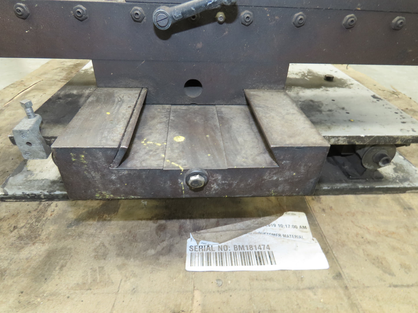 CTM 3600A-S84-EX High Speed Label Applicator SATO Thermal Printer Slide Stand