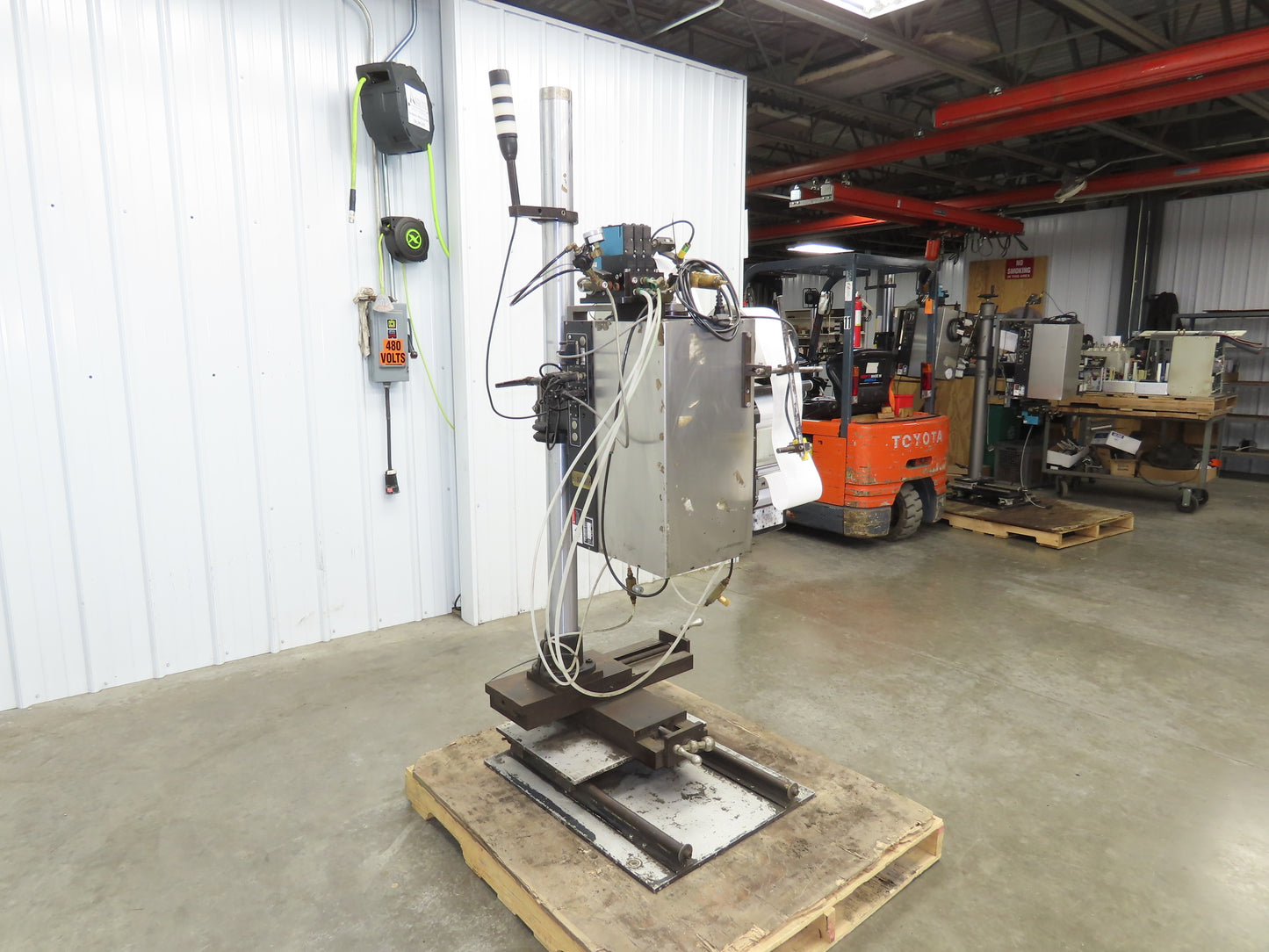 CTM 3600A-S84-EX High Speed Label Applicator SATO Thermal Printer Slide Stand