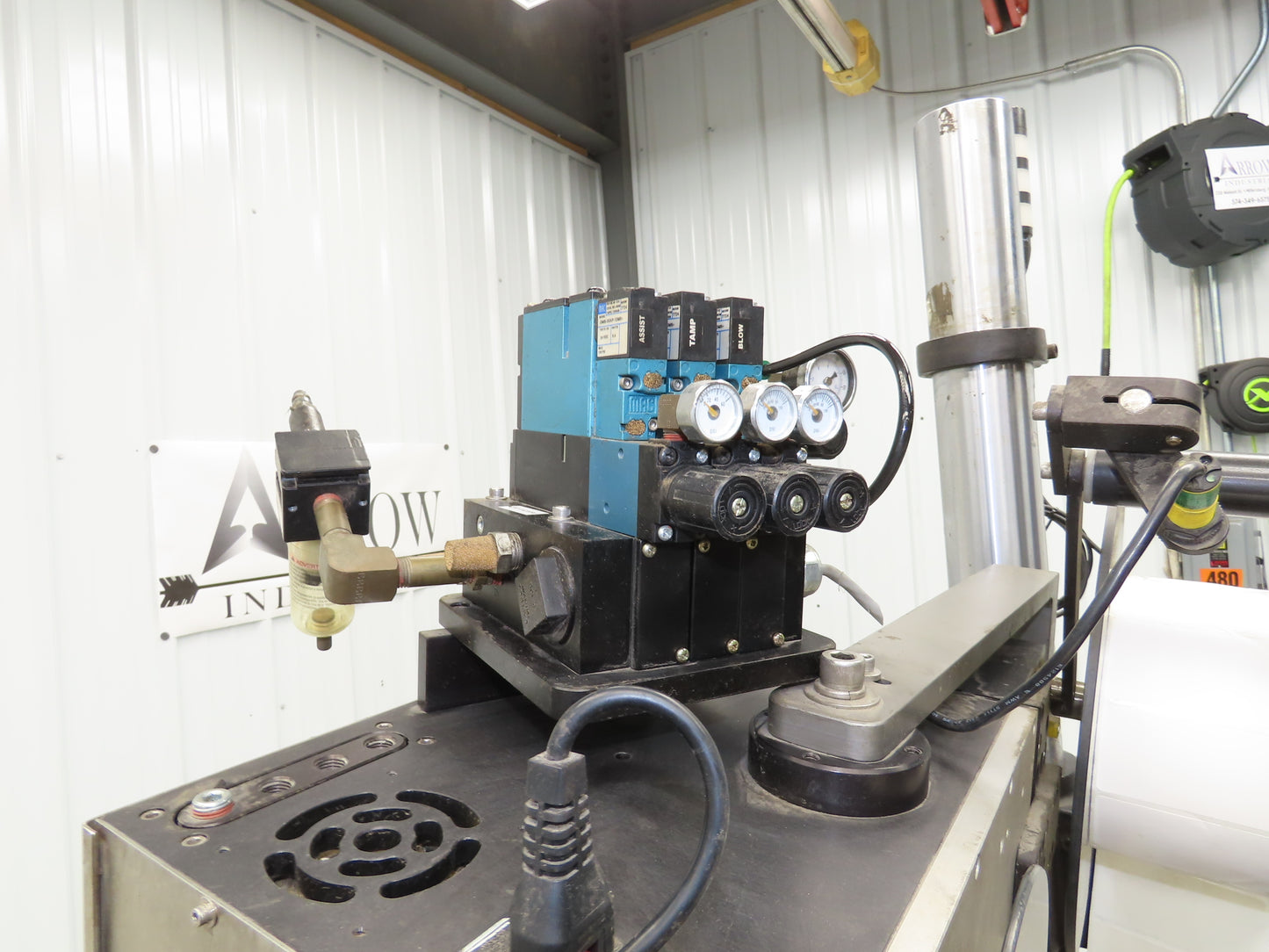 CTM 3600A-S84-EX High Speed Label Applicator SATO Thermal Printer Slide Stand