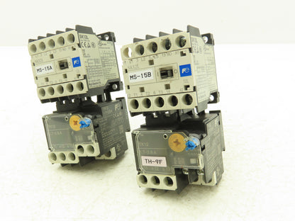Fuji SK12L Motor Starter Contactor 5.5kW 600V & Overload 1.7-2.6A Lot of 2
